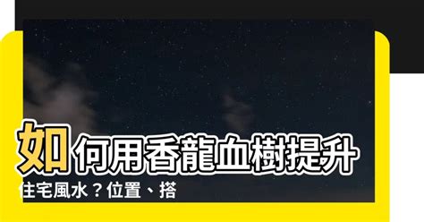 香龍血樹風水|【香龍血樹風水】如何用香龍血樹提升住宅風水？位置。